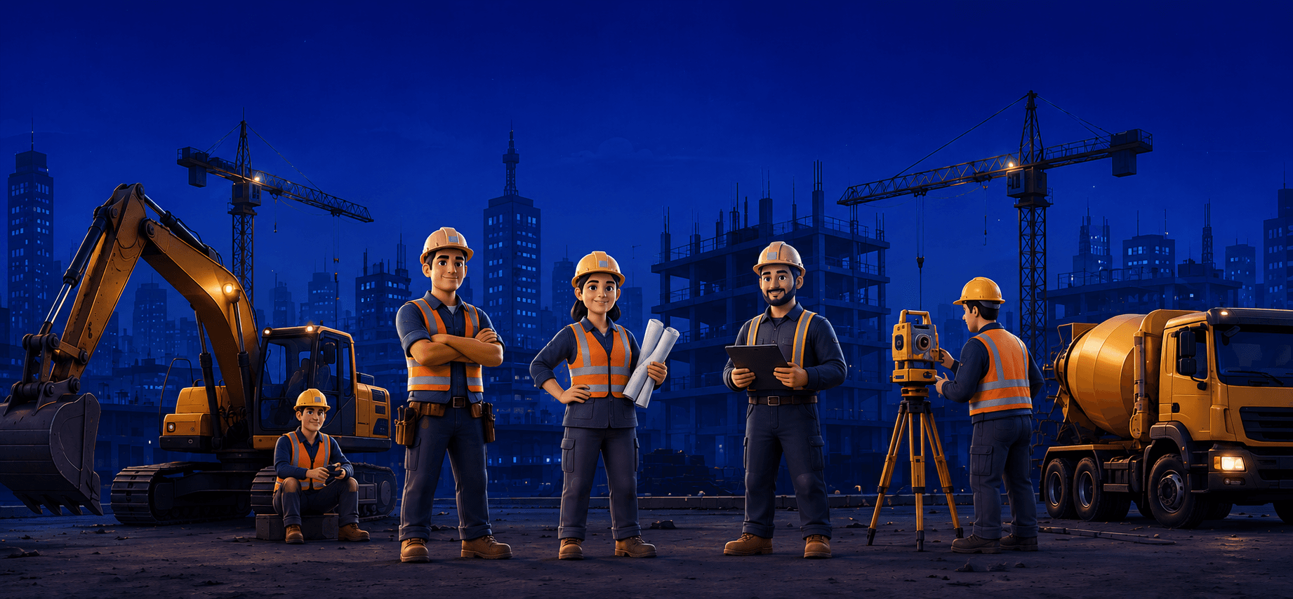 CrewLedger şantiye ekibi